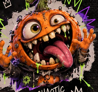 Slopkin celebrating chaos
